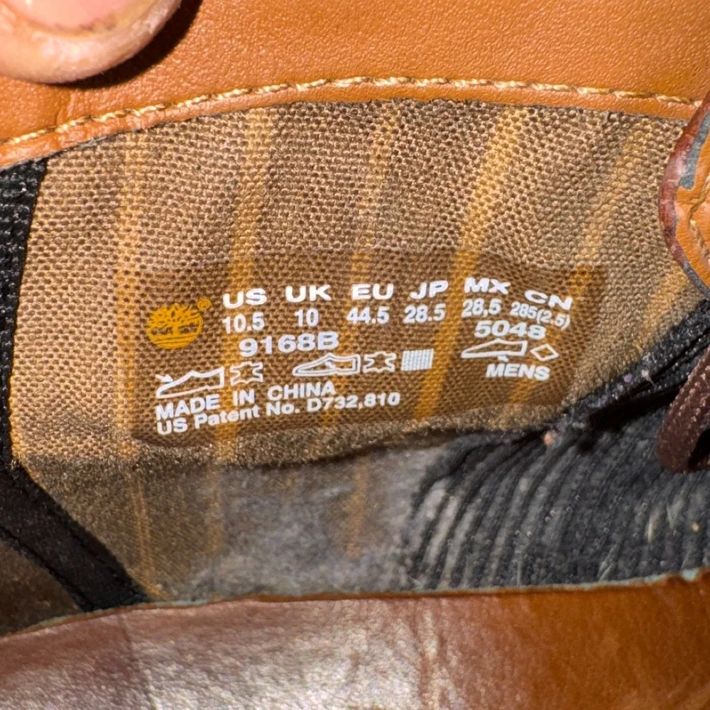 Timberland Earthkeepers Brown Chukka Boots US 10.5 SensorFlex Sole‎